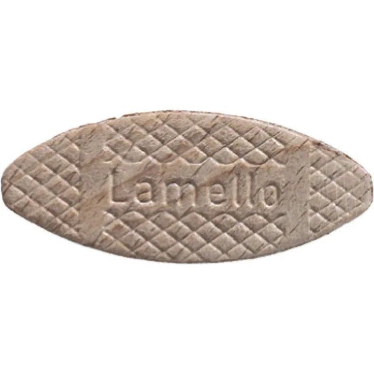 Verbindungsplättchen Lamello Größe 20 Länge 56mm Breite 23mm Stärke 4mm Buche