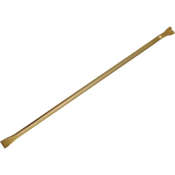 LSR TOOLS A2510070 Nageleisen, 6-kant, 600 x 18 mm, gold lackiert, C45 gehärtet