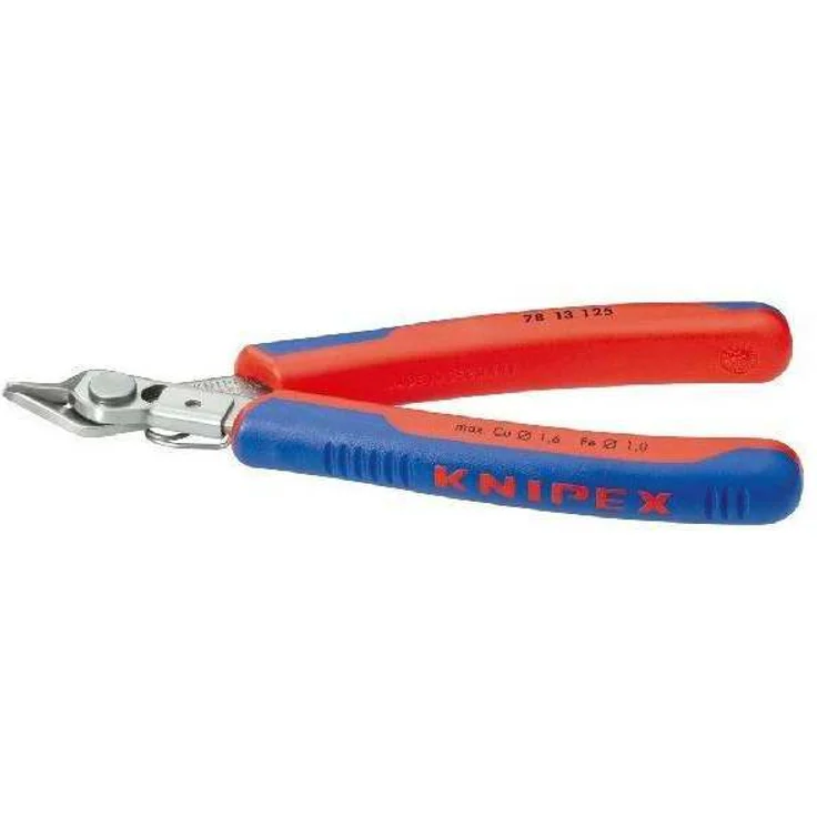 KNIPEX 78 13 125 SB Electronic Super Knips mit Mehrkomponenten-Hüllen 125 mm – Bild 1