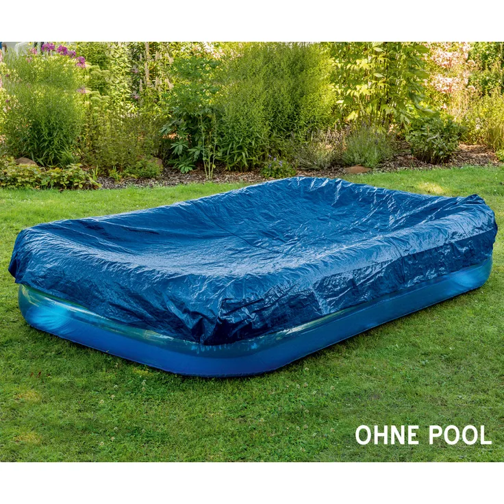 Happy People Poolabdeckung mit Gummizug (210x160x20cm)