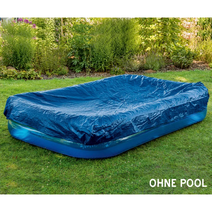 Happy People Poolabdeckung mit Gummizug (210x160x20cm) – Bild 1