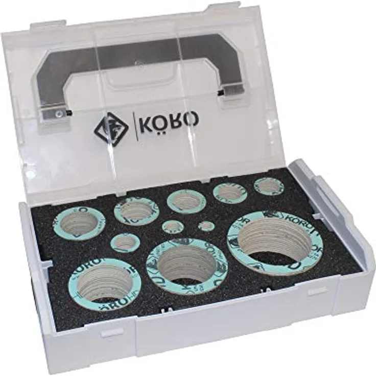Köro L-BOXX mini mit 198 Stück HD-Dichtungen (Box passend zur Sortimo Fahrzeugeinrichtung)
