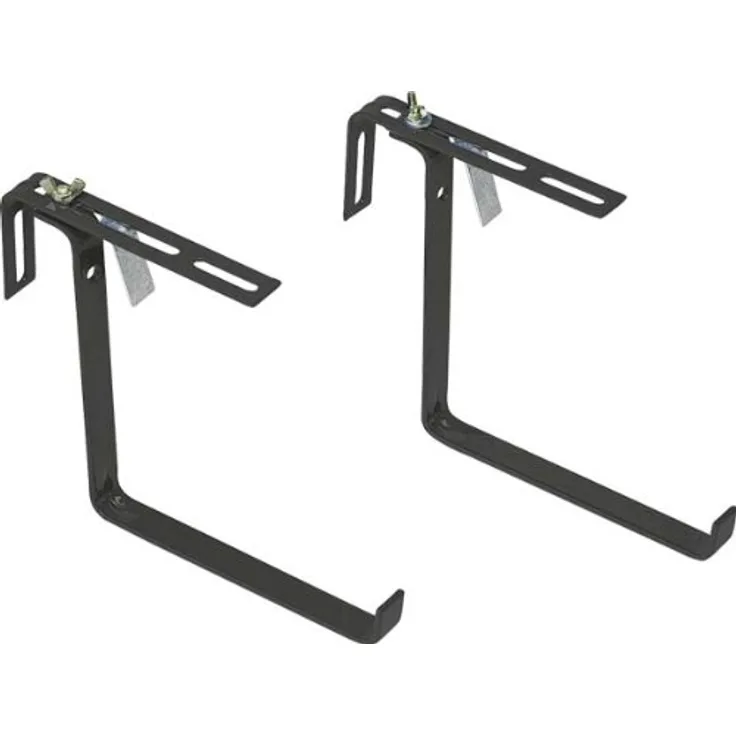 Emsa Blumenkastenhalter, Tragkraft 25 kg, Anthrazit, Basic, 505989