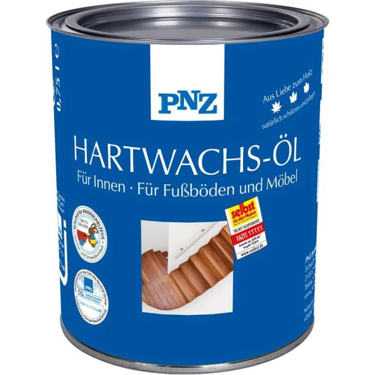 Hartwachs-Öl (farblos) (matt) 0,25 l - 07791 - PNZ
