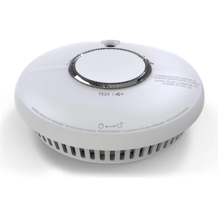 FireAngel SCB10-INT integriertem Lithium-Akku Rauchwarnmelder und Kohlenmonoxid