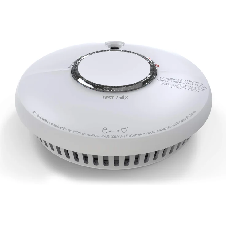FireAngel SCB10-INT integriertem Lithium-Akku Rauchwarnmelder und Kohlenmonoxid – Bild 1