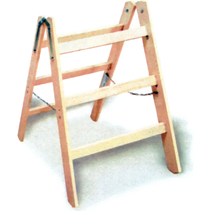 Euroline Holz Handwerkerbock extra breit 2x3 Sprossen