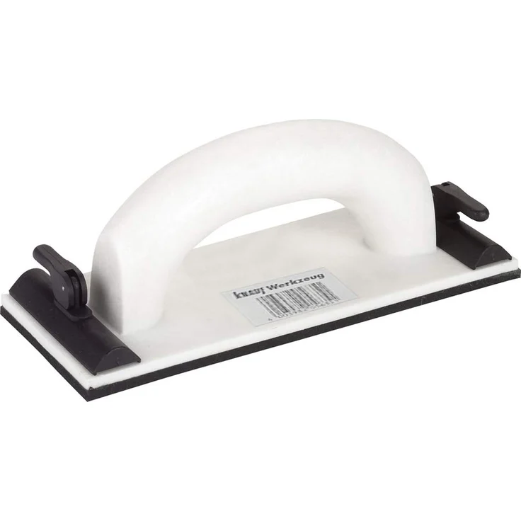 Knauf Handschleifer für Gipskarton-Platten – Trockenbau-Schleifer zum Glätten und Schleifen von verspachtelten Gips-Platten und Trockenbau-Wänden, 24-cm x 8-cm, mit austauschbarem Schleif-Gitter – Bild 1