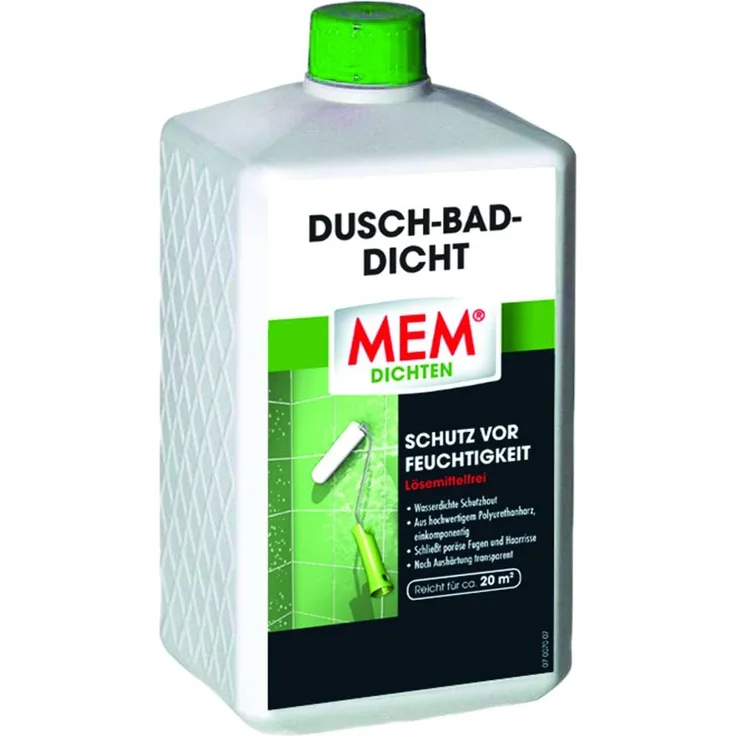 MEM Dusch-Bad-Dicht milchig-weiß, 1 l