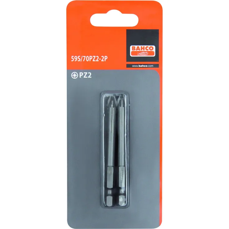 BAHCO BH59S-70PZ2-2P 2XBITS PZ2 70MM 1-4 STANDARD