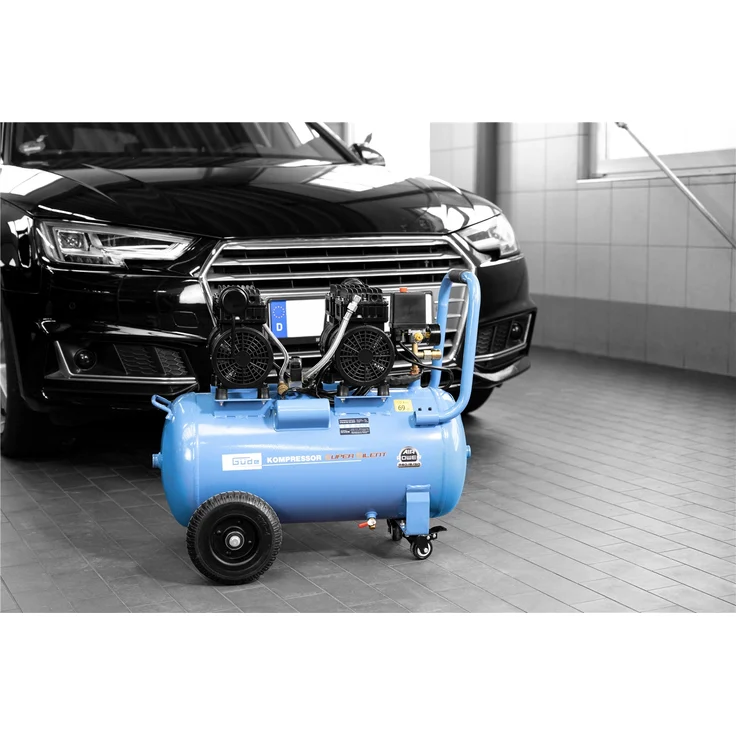 GÜDE Leise Kompressor 275-8-50 Druckluft 50 Liter ölfrei 8 bar Druck 1500W 50138 – Bild 5