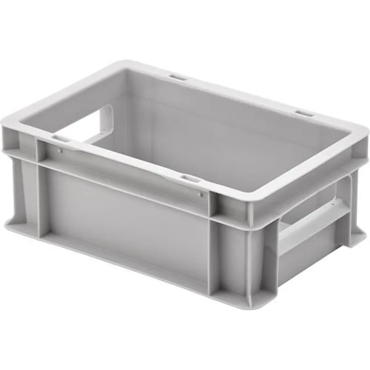 Alutec 75140 Kunststoffbox geschlossen (B x H x T) 300 x 120 x 200mm Grau 1St.