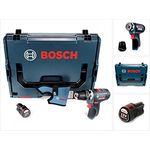 Bosch Professional GSR 12V-15 FC Akku-Bohrschrauber FlexiClick (1 x 2,0 Ah) in L-Boxx