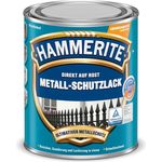 HAMMERITE Metallschutz-Lack Matt Schwarz 2,5l - 5134939