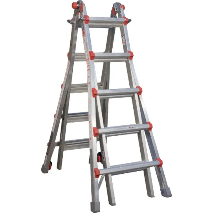Jumbo Super Proff 41LG102 Mehrzweckleiter Aluminium 4/7 Stufen