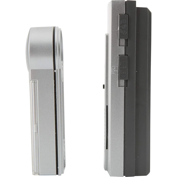 Tragbare, drahtlose Türklingel Smartwares DB286A Blinklicht 16 Hollywood Melodien – Bild 2