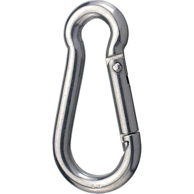 Connex Feuerwehr-Karabinerhaken 10 x 100 mm, Edelstahl, DY270849