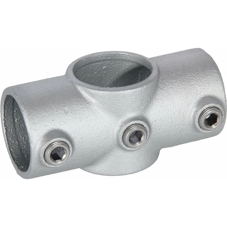 Rohrverbinder Kreuzverbinder 1 1-4' (42,4 mm), 90° - Durchgang - Averde