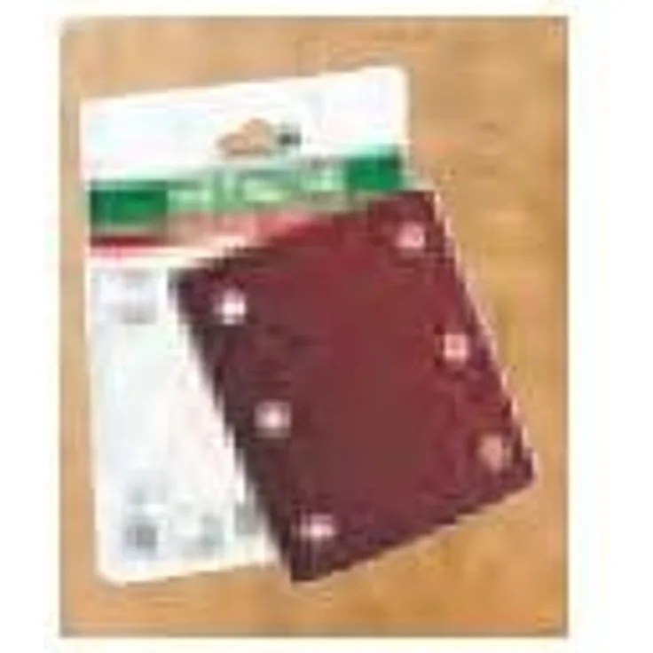 Hitachi Schleifpapier 114 x 104 mm – 753040 – Set 15 Stück von Kaffeebohnen 60-80-120 mit Klettverschluss