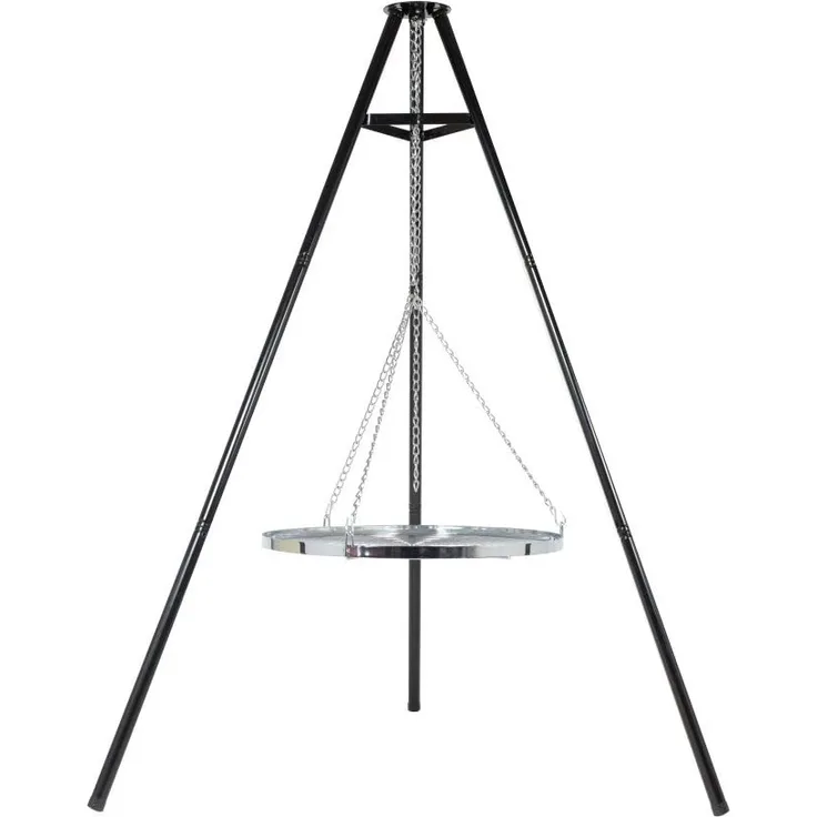 BBGRILL Schwenkgrill Schwarz 172 cm BBQ TRIPOD