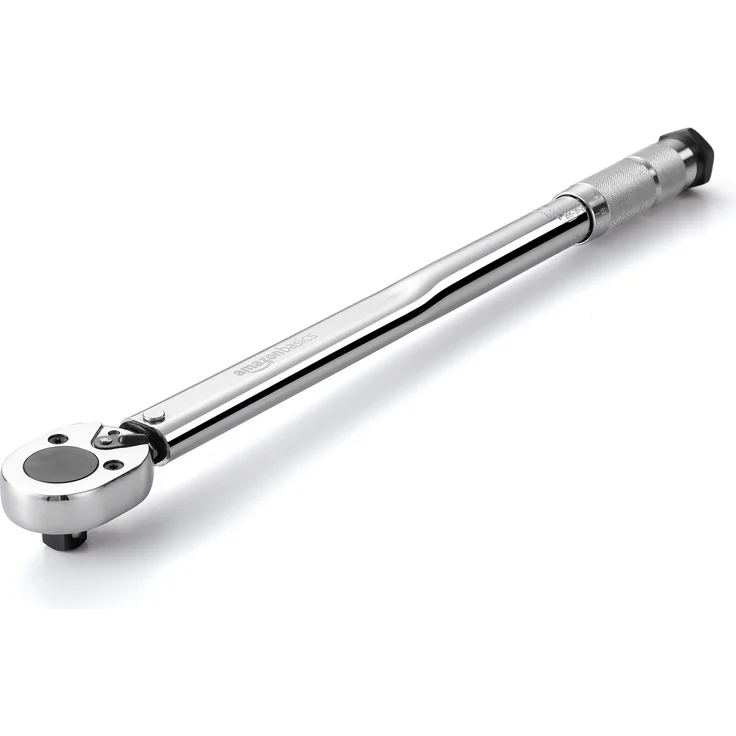 AmazonBasics Einrastender 1-2-Inch-Drehmomentschlüssel, 20-150 ft.-lb, 27.1-203.5 Nm – Bild 1
