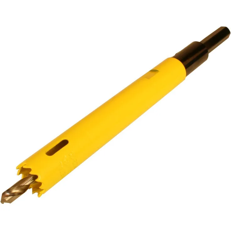 FAMAG Bi-Metall Lochsäge für Rollladengurtdurchführungen 25x100x220mm ohne Schaft & Vorbohrer 