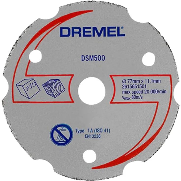 Dremel DSM20 Mehrzweck-Karbidtrennscheibe DSM500 Trennscheibe
