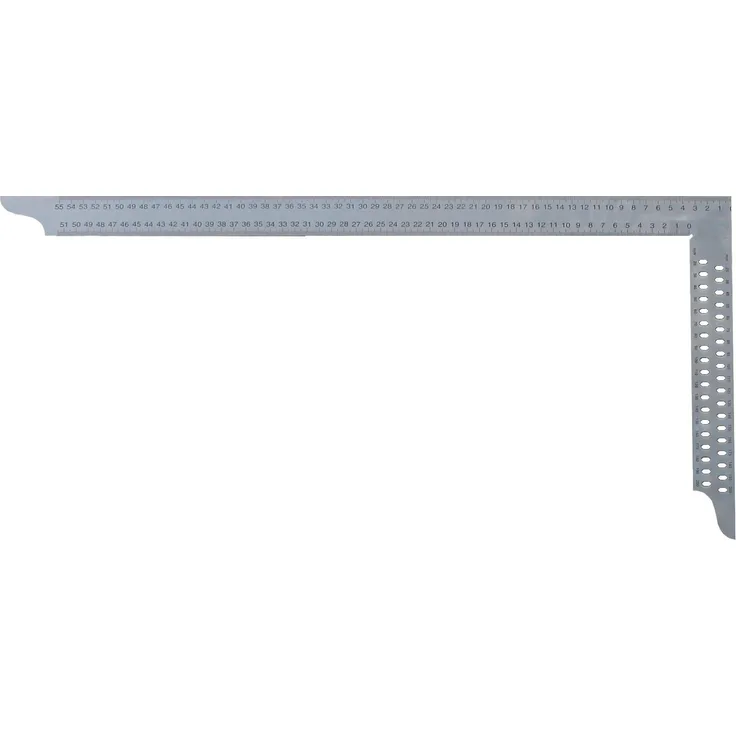 hedue Z282 Zimmermannswinkel ZN 800 mm mit mm-Skala Typ A und Anreißlöcher