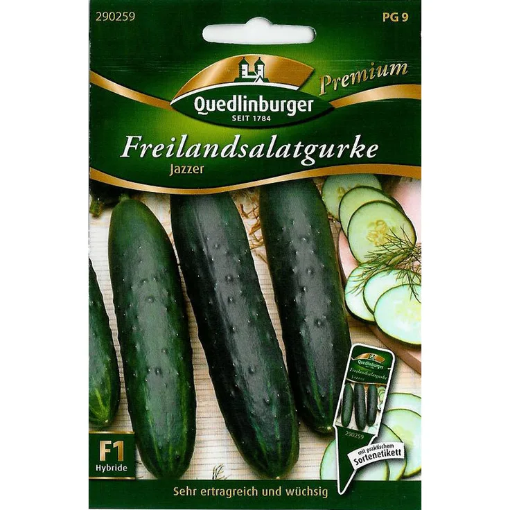 QUEDLINBURGER Freilandsalatgurke, Jazzer F1