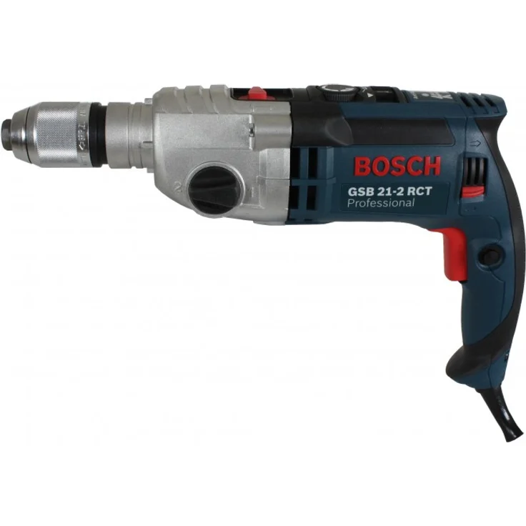 Bosch Professional Schlagbohrmaschine GSB 21-2 RCT (Bohr-Ø in Beton: 13 - 22 mm, 1.300 Watt, Schnellspannbohrfutter: 13 mm, Tiefenanschlag: 210 mm, Zusatzhandgriff, im Koffer) – Bild 3