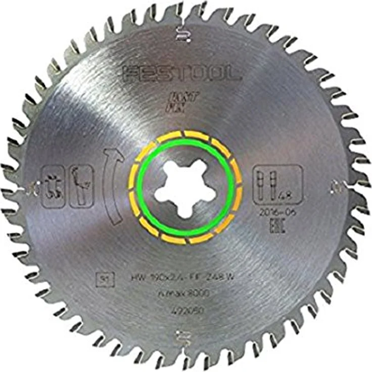 Festool Feinzahn Kreissägeblatt HW 190 x 2,4 mm xFF W48 190 mm 48 Zähne FastFix ( 492050 ) – Bild 1