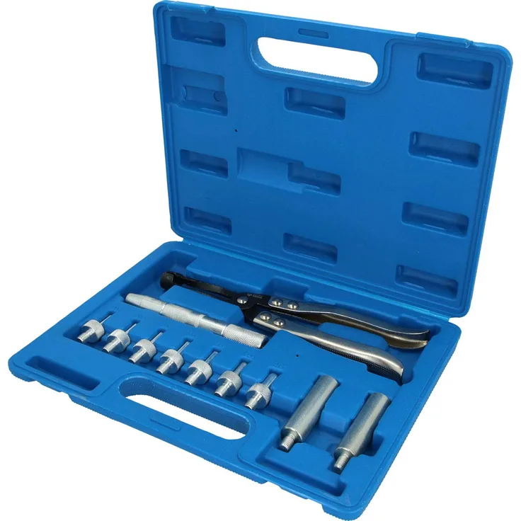 Brilliant Tools BT541100 Ventildichtung-Ausbau und Installationssatz, mit Stabilem Blauen Transportkoffer, 11-Tlg