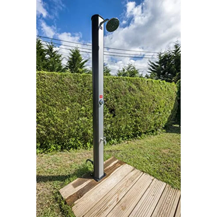 Gre DSPS35 Gartendusche mit Lavapiedi, PVC, 35 l - Preisvergleich