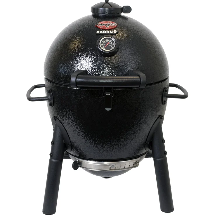 Char-Griller E6714 Akorn Jr Kamado Kooker Charcoal Holzkohlegrill, Black – Bild 1