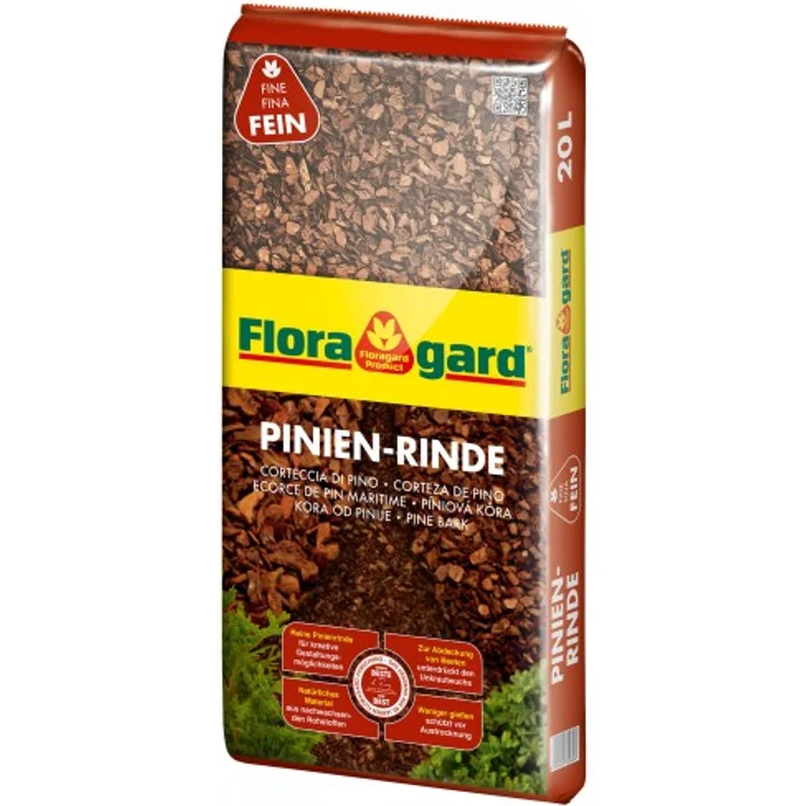 Floragard Pinie fein 2-8 mm 20 Liter – Bild 1