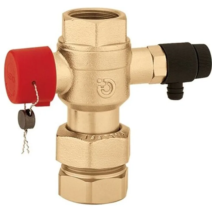 Caleffi Kappenventil 1 mit Entleerung 558060 Bewässerungszubehör