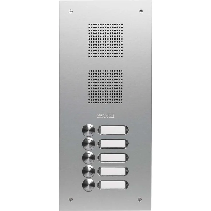 Grothe UP-Türstation EV1 1-reihig 5-Taster (TS 787 1-5)