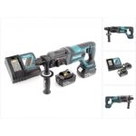 Makita DHR241 (2 x 3,0 Ah) Akku Bohrhammer mit Ladegerät