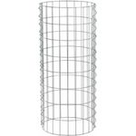 Gabione Steingabionen Steinkorb Drahtkorb Gabionensäule rund Ø 35 cm 0,80 m