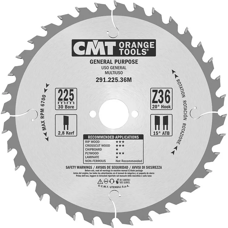 CMT Orange Tools 291.225.36M tool