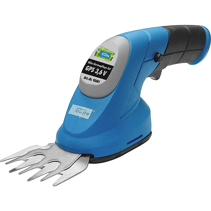 Güde GPS 3.6-1.5 LI-ION Akku Gartenpflegeset, blau – Bild 5