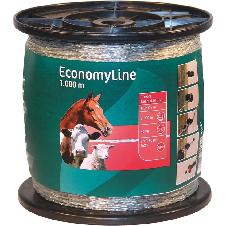 Kerbl Weidezaunseil EconomyLine 1.000 m 44503