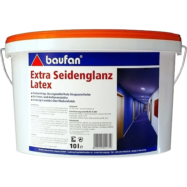 10L BAUFAN Extra Seidenglanz Latex E.L.F.