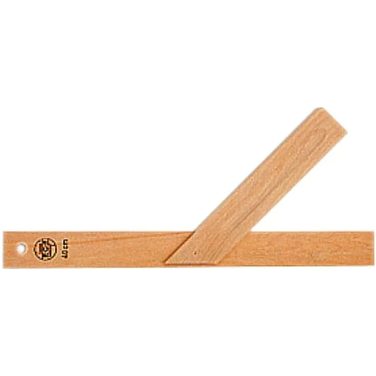 E Gehrungsmaß Schienenlänge 400mm m. Hohlkehle Weißbuchenholz