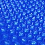 vidaXL Treibende Runde PE Pool-Solarplane 250 cm Blau