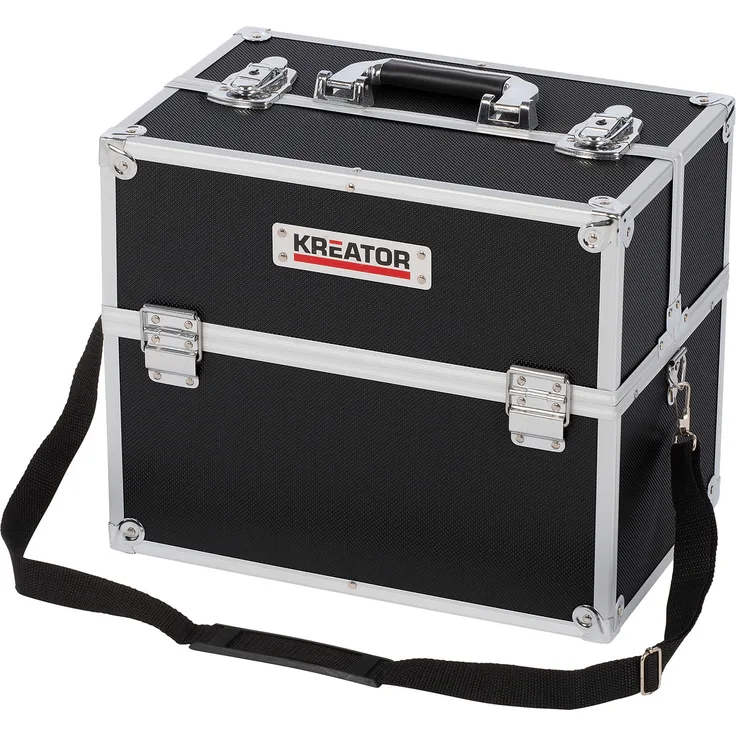 KREATOR KRT640301B KRT640301B Aluminium-Maletín 360 x 230 x 300 mm Negra