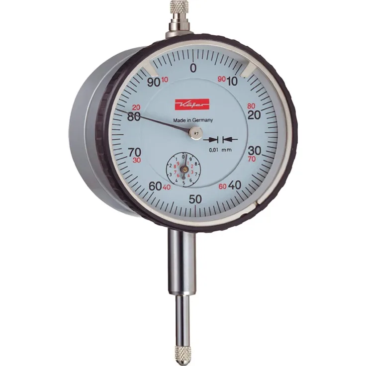 Messuhr M2 T 10mm Abl.0,01mm magn.Rückw.m.Kal.KÄFER