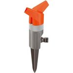 GARDENA Classic Rundsprenger Fotrott: Rasenprenger für gleichmäßige Flächenbewässerung bis 130 m², pfützenfrei, Bewässerungssektor 360 Grad, sicherer Stand, 13 m Sprengbereich (1953-20)