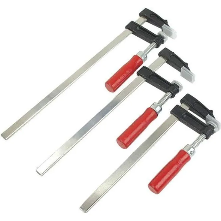 Brüder Mannesmann Werkzeuge M 904-250 Bastler-Schraubzwinge 50 x 250 mm