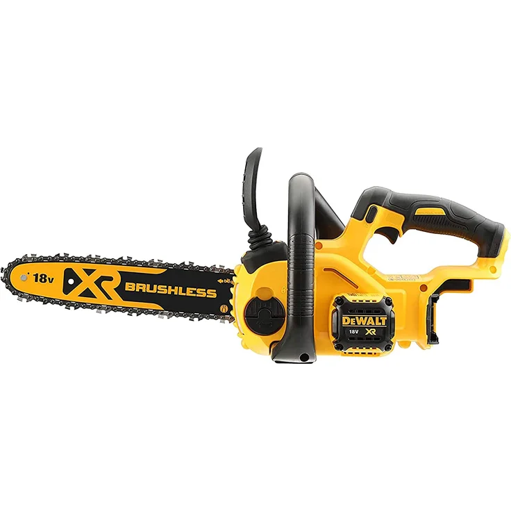 Dewalt DCM565N-XJ Akku-Kettensäge, Basisversion, 18 V, schwarz-gelb, 30 cm Schwertlänge, automatische Kettenschmierung – Bild 6